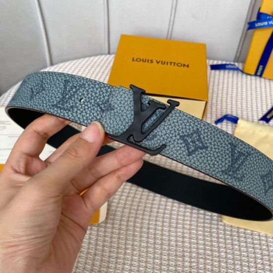 Replica Cintura reversibile Louis Vuitton LV Shape MNG da arrampicata 40 mm M0573V