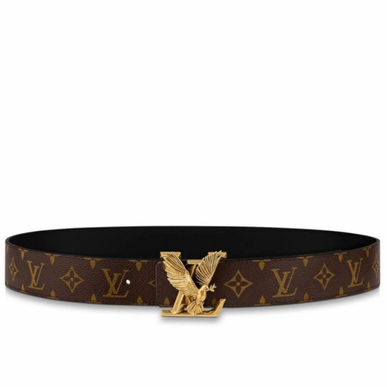 Replica Cintura reversibile Louis Vuitton LV Dove 40MM in tela monogramma M0577T