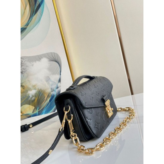 Replica Borsa Louis Vuitton Metis East West Borsa M46595 Monogram Empreinte