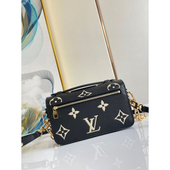 Replica Borsa Louis Vuitton Metis East West Borsa M46596 Monogram Empreinte