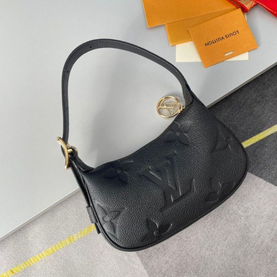Replica Borsa Louis Vuitton Mini Moon M82391 Monogram Empreinte Nera