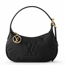 Replica Borsa Louis Vuitton Mini Moon M82391 Monogram Empreinte Nera