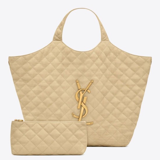 Replica Borsa shopping maxi YSL Saint Laurent Icare Beige Replica Borsa shopping maxi YSL Saint Laurent Icare Beige