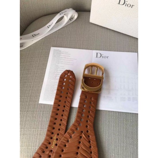 Replica Cintura Dior 30 Montaigne 40MM Cammello