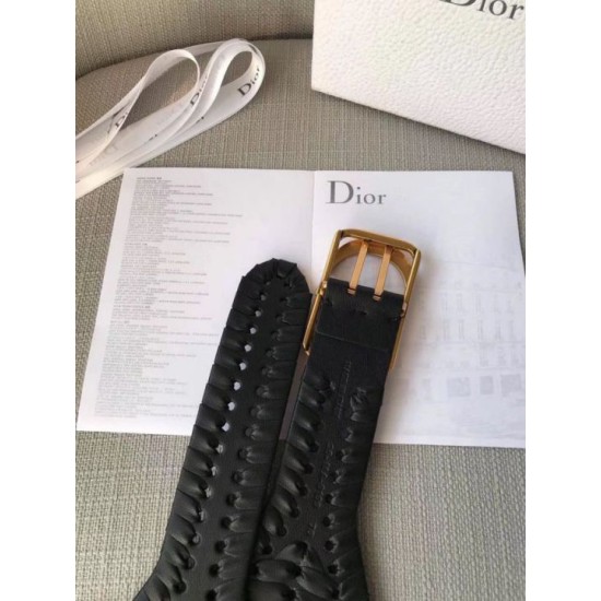 Replica Cintura Dior 30 Montaigne 40MM Nera