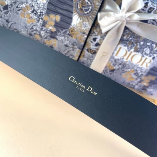 Replica Cintura Dior 30 Montaigne 40MM Pelle di vitello liscia Nera