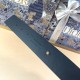 Replica Cintura Dior 30 Montaigne 40MM Pelle di vitello liscia Nera