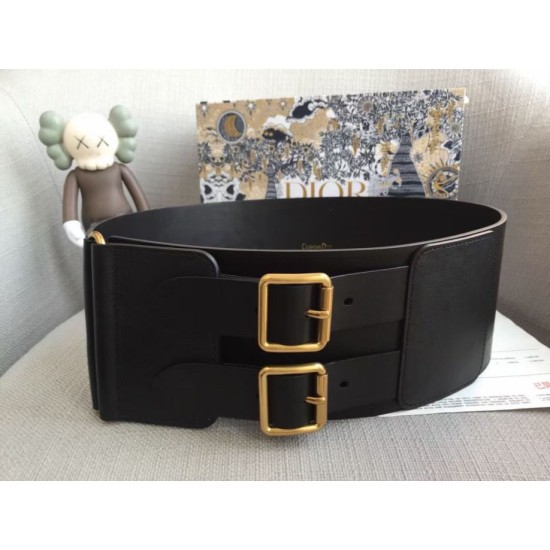 Replica Cintura Dior D-Vita 100 mm Nera