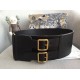 Replica Cintura Dior D-Vita 100 mm Nera