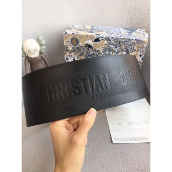 Replica Cintura Dior D-Vita 100 mm Nera