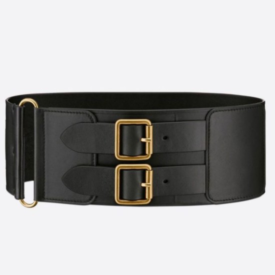 Replica Cintura Dior D-Vita 100 mm Nera