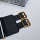 Replica Cintura Dior D-Vita 100 mm Nera