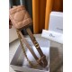 Replica Cintura Dior Caro 15MM con custodia rimovibile Beige