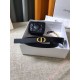 Replica Cintura Dior Caro 15MM con custodia rimovibile Nera