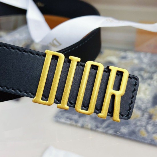 Replica Cintura Dior D-Fence 30MM Nera
