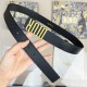 Replica Cintura Dior D-Fence 30MM Nera