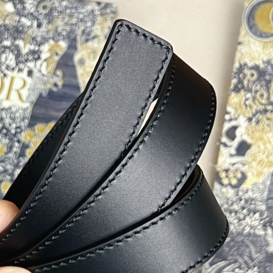 Replica Cintura Dior D-Fence 30MM Nera
