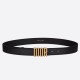 Replica Cintura Dior D-Fence 30MM Nera