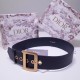 Replica Cintura Dior Diorquake 55MM Blu scuro