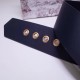 Replica Cintura Dior Diorquake 55MM Blu scuro