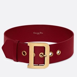 Replica Cintura Dior Diorquake 55MM Rossa