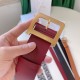 Replica Cintura Dior Diorquake 55MM Rossa Replica Cintura Dior Diorquake 55MM Rossa