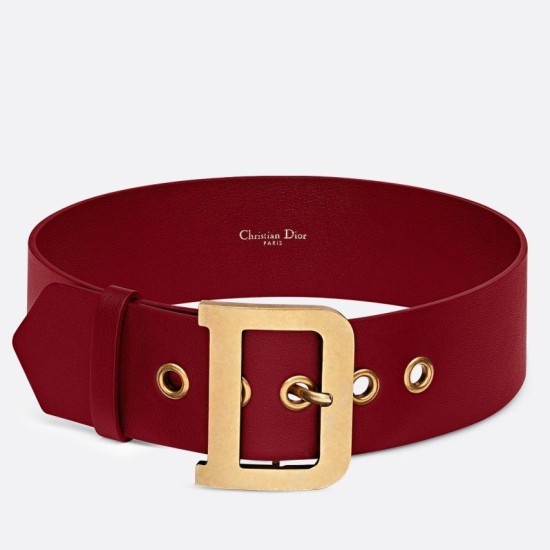 Replica Cintura Dior Diorquake 55MM Rossa Replica Cintura Dior Diorquake 55MM Rossa