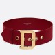 Replica Cintura Dior Diorquake 55MM Rossa Replica Cintura Dior Diorquake 55MM Rossa