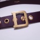Replica Cintura Dior Diorquake 35MM Bordeaux