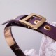 Replica Cintura Dior Diorquake 35MM Bordeaux