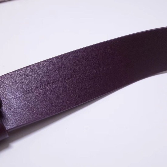 Replica Cintura Dior Diorquake 35MM Bordeaux