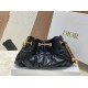 Replica Borsa Dior Ammi piccola/media Macrocannage Nera