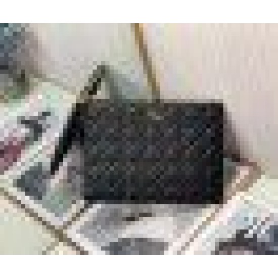 Replica Pochette Dior Caro Daily grande nera