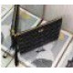 Replica Pochette Dior Caro Daily grande nera