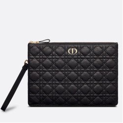 Replica Pochette Dior Caro Daily grande nera