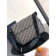 Replica Borsa fasciatoio Dior Dior Oblique Canvas Blu