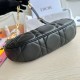 Replica Borsa a tracolla Dior CD Lounge Pelle di agnello macrocannage nera