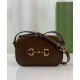 Replica Gucci Horsebit 1955 Evolve Borsa a tracolla piccola 760196 Caffè