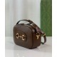 Replica Gucci Horsebit 1955 Evolve Borsa a tracolla piccola 760196 Caffè