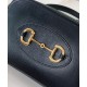 Replica Borsa a tracolla piccola Gucci Horsebit 1955 Evolve 760196 Nera