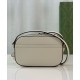 Replica Borsa a tracolla piccola Gucci Horsebit 1955 Evolves 760196 Bianca