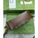 Replica Borsa a tracolla piccola Gucci Horsebit 1955 760196 Caffè