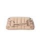 Replica Borsa a tracolla piccola Gucci Horsebit Chain 764339 Albicocca