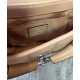 Replica Borsa a tracolla piccola Gucci Horsebit Chain 764339 Albicocca