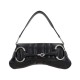 Replica Borsa a tracolla piccola Gucci Horsebit Chain 764339 Nera