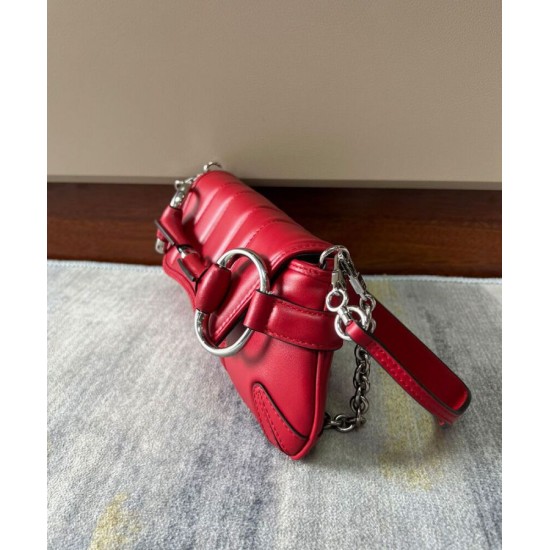 Replica Borsa a tracolla piccola Gucci Horsebit Chain 764339 Rossa Replica Borsa a tracolla piccola Gucci Horsebit Chain 764339 Rossa