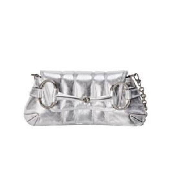 Replica Borsa a tracolla piccola Gucci Horsebit Chain 764339 Argento Replica Borsa a tracolla piccola Gucci Horsebit Chain 764339 Argento