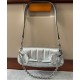 Replica Borsa a tracolla piccola Gucci Horsebit Chain 764339 Argento Replica Borsa a tracolla piccola Gucci Horsebit Chain 764339 Argento