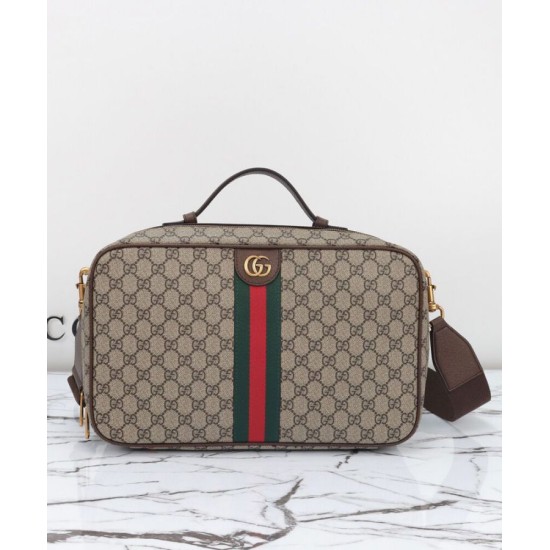 Replica Custodia per scarpe Gucci Savoy 752587 Caffè scuro