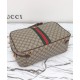 Replica Custodia per scarpe Gucci Savoy 752587 Caffè scuro